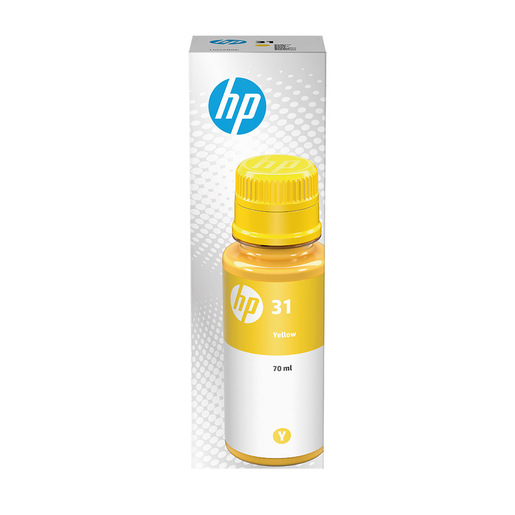 Image of HP Flacone di inchiostro giallo originale 31 da 70 ml