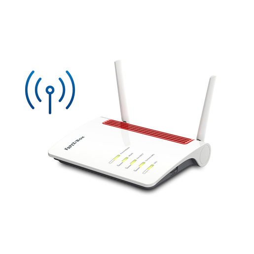 Image of Box FRITZ! 6850 LTE router wireless Gigabit Ethernet Dual-band (2.4 GHz/5 GHz) 4G Bianco