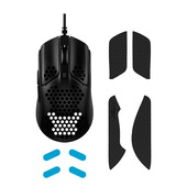 HyperX Pulsefire Haste, Mouse Gaming Cablato, Illuminazione RGB, 6 Tasti Programmabili, 16000 DPI, Resistenza fino a 60 Milioni di Clic, Cavo HyperFlex, Compatibile con Diverse Piattaforme, Nero-image