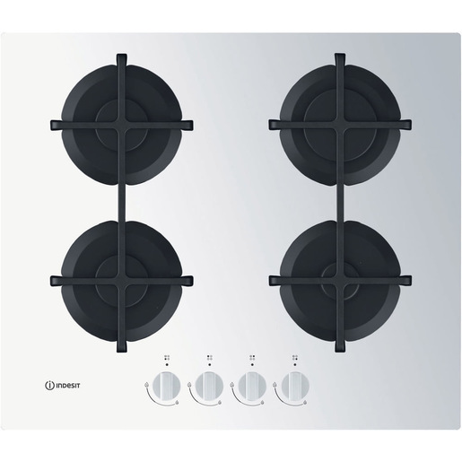 Image of Indesit Piano cottura a gas ING 61T/WH - ING 61T/WH