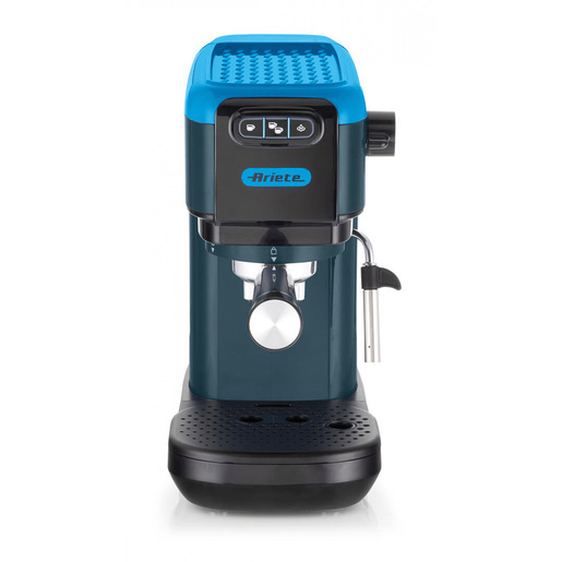 Image of Ariete 1399 Macchina da caffè espresso Sky Blue, Per polvere e cialde ESE, 1300 W, Capacità 1,1L, 15 bar di pressione, Filtro 1, 2 tazze e cialda ESE,
