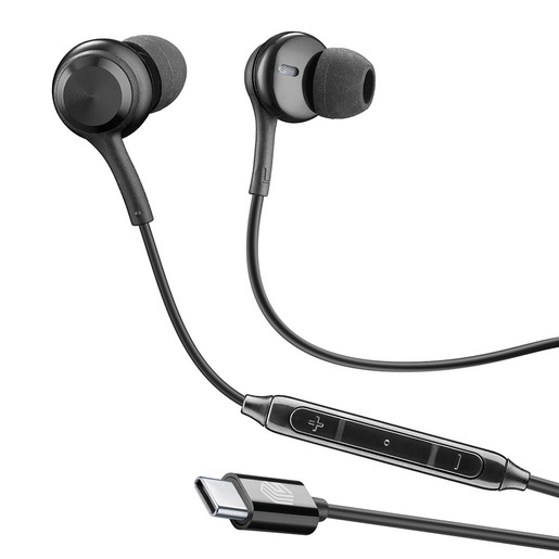 Music Sound In-Ear Earphones Auricolare con design In-Ear e connettore USB-C