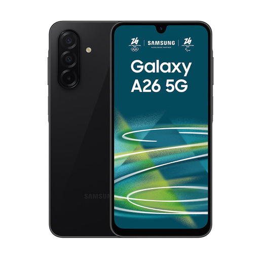 Image of Samsung Galaxy A26 5G, Smartphone con Funzioni intelligenti, Display Super AMOLED 6.7'', 8GB RAM, 256GB, Batteria 5.000 mAh, memoria espandibile, Black