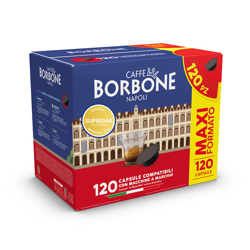 Image of Caffè Borbone Capsule per Lavazza a modo mio caffè Suprema 120 pz