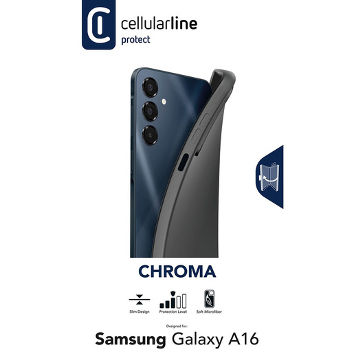Image of Cellularline Chroma - Galaxy A16 Custodia in gomma morbida e colorata