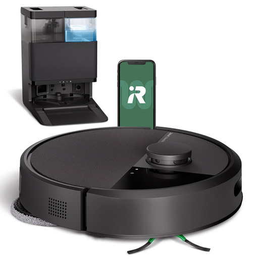 Image of iRobot Roomba 405 Combo Plus 2 L Senza sacchetto Nero