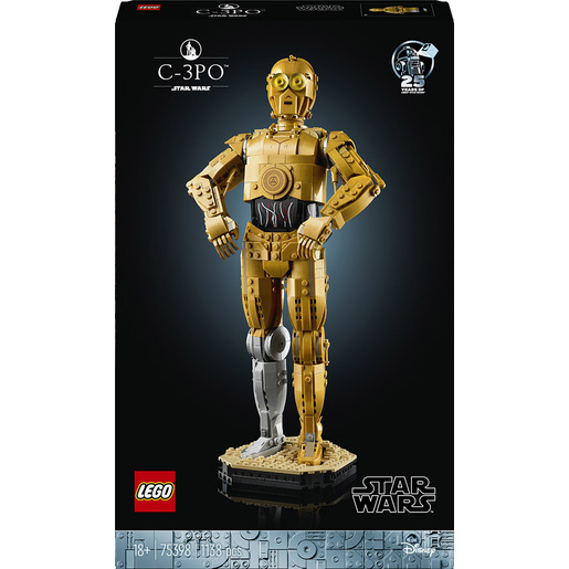 Image of LEGO Star Wars 75398 C-3PO, Modellino di Droide da Costruire per Adulti da Collezione, Idea Regalo per Uomo, Donna, Lui o Lei