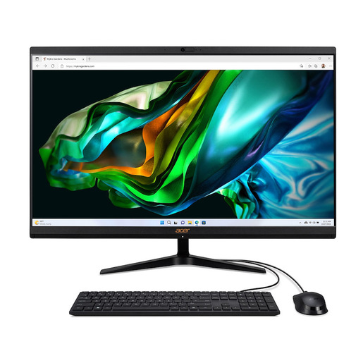 Image of Acer Aspire C27-1800 Intel® Core™ i5 i5-12450H 68,6 cm (27'') 1920 x 1080 Pixel PC All-in-one 16 GB 1,02 TB SSD Windows 11 Home Wi-Fi 6E (802.11ax) Ner