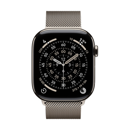Apple Loop in maglia milanese naturale (46 mm) - M/L