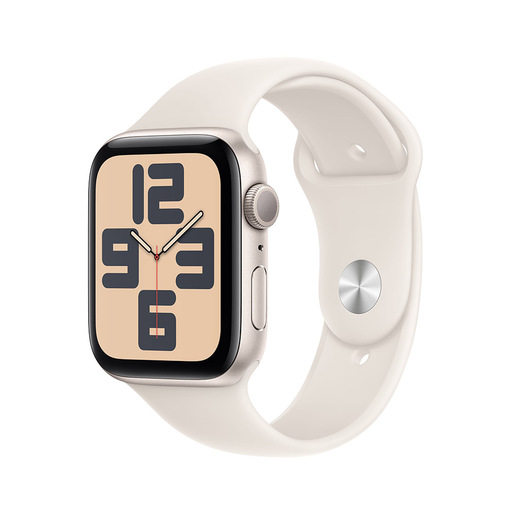 Image of Apple Watch SE GPS 44mm Cassa Alluminio Galassia con Galassia Sport Band - M/L