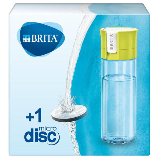 Image of Brita Fill&Go Bottle Filtr Lime Bottiglia per filtrare l'acqua Lime, T