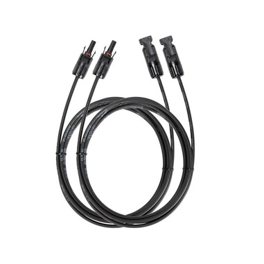 Cavo Di Prolunga SAE 14 AWG A Sgancio Rapido - 2 Pezzi Da 15 Cm Per Auto, Pannelli Solari, Moto E Yacht - Halokny