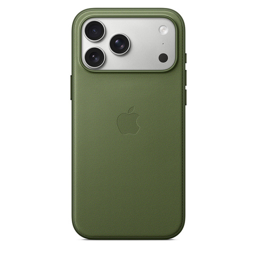 Image of Apple Custodia MagSafe in tessuto TechWoven per iPhone 17 Pro Max - Verde