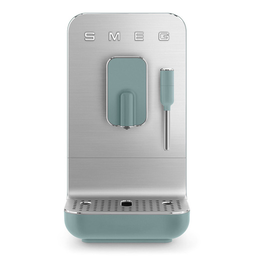 Image of Smeg Macchina da Caffè Automatica lancia vapore Collezione Aesthetic – Verde Smeraldo – BCC12EGMEU