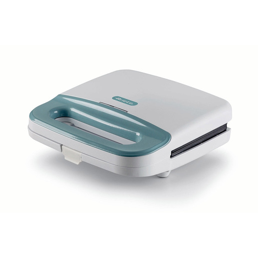 Image of Ariete 1971 Tostiera Breakfast, Piastra elettrica per toast, sandwich e panini, 750W, Piastre fisse grill, Rivestimento antiaderente, Posizione e ripo