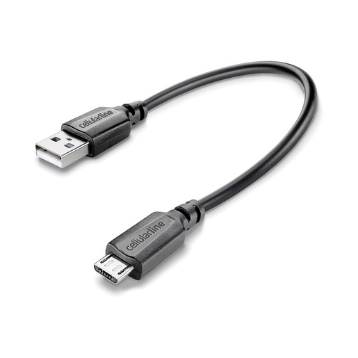Image of Cellularline Power Cable 15cm - MICRO USB Cavo MICRO USB per ricarica e trasferimento dati