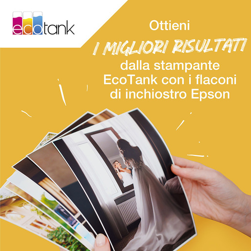 Flacone di inchiostro EPSON Ecotank T6644 Giallo