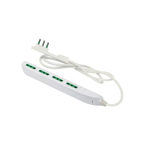 Unitec 45247L Set Presa Elettrica Verticale IP54 - Grigio Scuro - Per Esterni E Ambienti Industriali