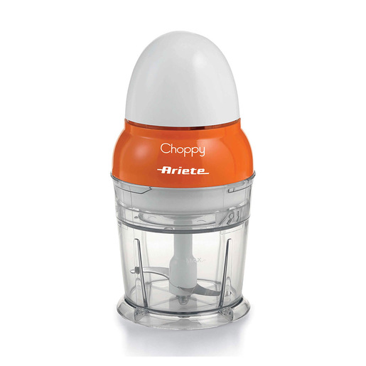 Image of Ariete 1836 Choppy - Tritatutto con lame in Acciaio Inox - si avvia premendo il coperchio - 250 ml - 160 Watt - Arancione