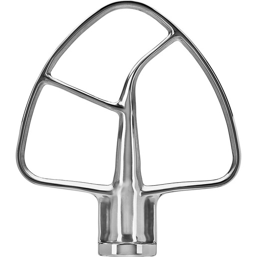 Image of KitchenAid 5KSM5THFBSS Frusta piatta in acciaio inox per planetarie