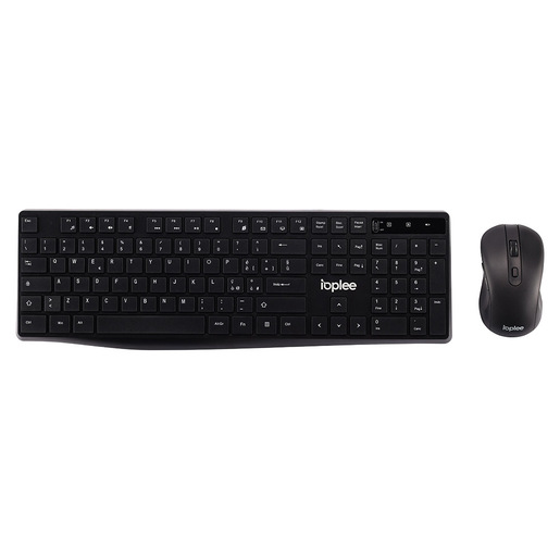 Image of IOPLEE 291G tastiera Mouse incluso Universale RF Wireless QWERTY Italiano Nero