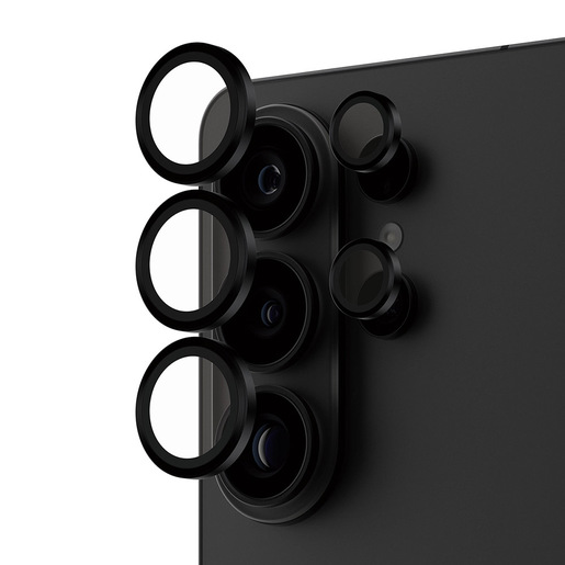 Image of PanzerGlass ® Hoops® Proteggi Fotocamere Nero Samsung Galaxy S26 Ultra