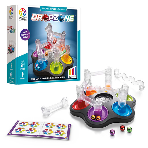Image of SmartGames Dropzone Pista da biglie giocattolo