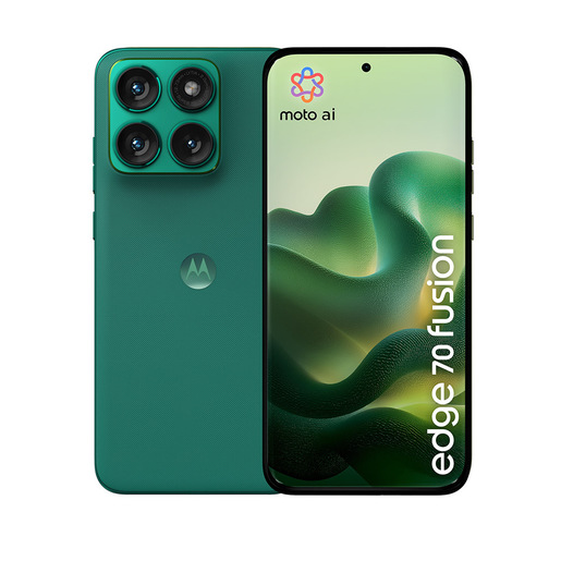 Motorola edge 70 fusion 17,2 cm (6.78'') Doppia SIM Android 16.0 5G USB tipo-C 8 GB 256 GB 5200 mAh Verde