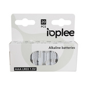 Ioplee IAAALR03 Confezione 20 Pcs Batteria Monouso Mini Stilo Aaa Alcalino-image