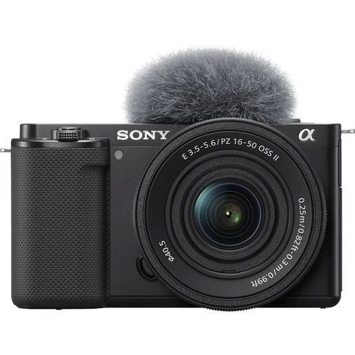 Image of Sony ZV-E10 + E PZ 16-50mm F3.5-5.6 OSS II MILC 24,2 MP CMOS 6000 x 4000 Pixel Nero