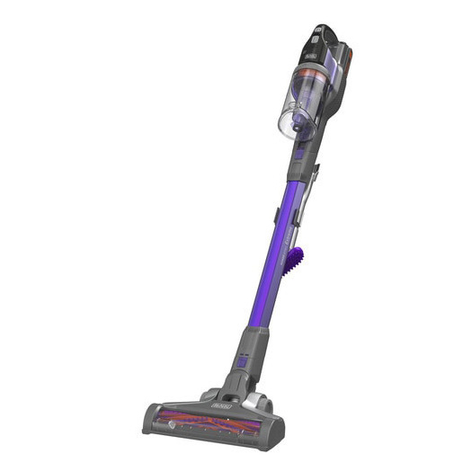 Image of Black & Decker BHFEV182CP scopa elettrica Aspirapolvere a bastone 2 in 1 Batteria Secco Senza sacchetto 36 W Viola 2 Ah