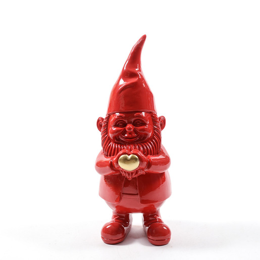 Image of Mercury 16748 statuetta e statua ornamentale Oro, Rosso Resina