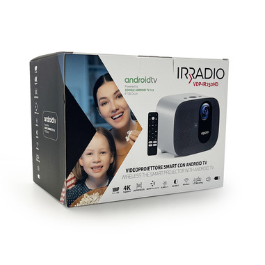 Riatanxi Proiettore Portatile 1080P Nativo Con 18000 Lumen E Sistema Android | WiFi E Proiezione Da Smartphone, Adatto A Casa E Ufficio