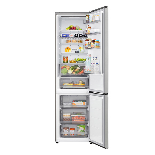 Image of LG GBBS322CPY Frigorifero combinato Fit & Max 60cm, Classe C, 375L, AI Inverter, Prime Silver