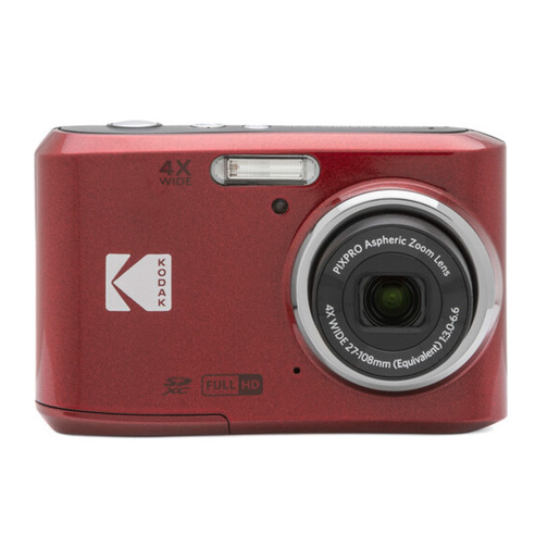 Image of Kodak PIXPRO FZ45 1/2.3'' Fotocamera compatta 16 MP CMOS 4608 x 3456 Pixel Rosso