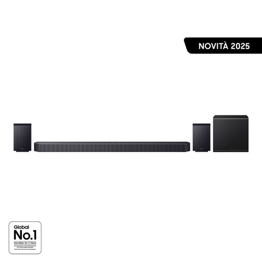 Image of Samsung Soundbar HW-Q930F/ZF, Audio 9.1.4 canali, Wireless Dolby Atmos, 2025