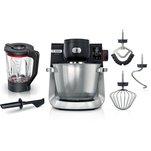 Image of Bosch Serie 6 MUMS6ZS17 Macchina da Cucina 1600 W Nero, Inox spazzolato