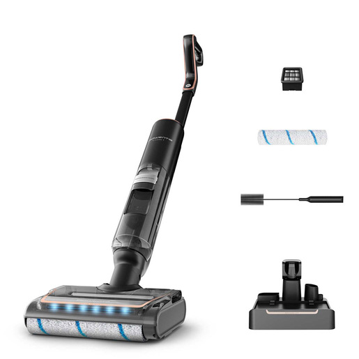 Image of Rowenta X-Clean 7 GZ5736E0 scopa aspira-lava elettrica Batteria Secco e bagnato Senza sacchetto Nero
