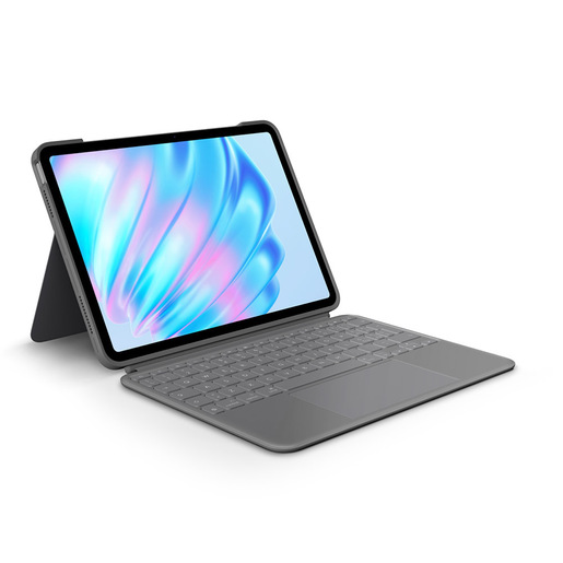 Image of Logitech Combo Touch QWERTY Italiano Smart Connector Grigio