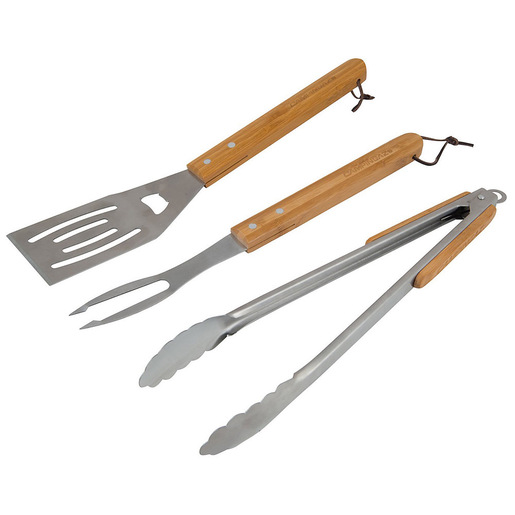 Image of Campingaz Set 3 Pezzi con Manico in Legno