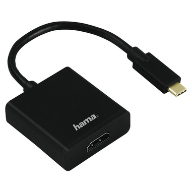 Connettore video Adattatore VGA-HDMI Nero Hama 7200343