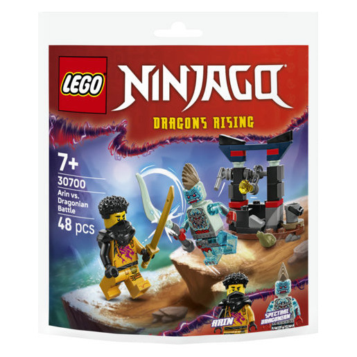 Image of LEGO NINJAGO Battaglia di Arin vs. Dragoniano - 30700