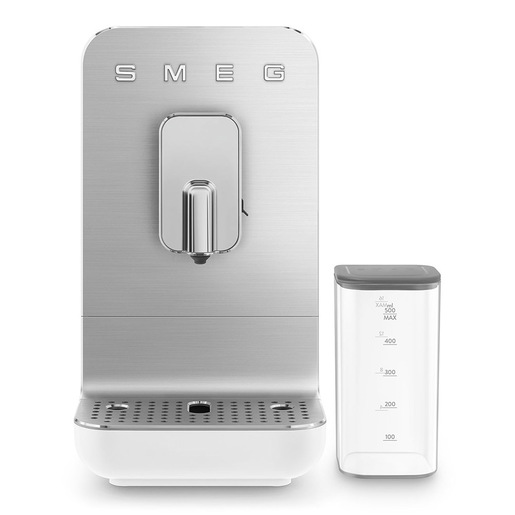 Smeg Macchina da Caffè Automatica con sistema latte Collezione Aesthetic – Bianco – BCC13WHMEU