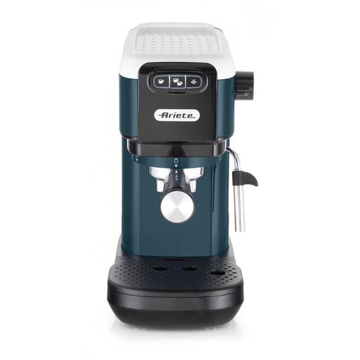 Image of Ariete 1399 Macchina da caffè espresso Snow White, Per polvere e cialde ESE, 1300 W, Capacità 1,1L, 15 bar di pressione, Filtro 1, 2 tazze e cialda ES