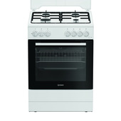 Indesit I6G3PMW Cucina A Elettrico Gas Bianco-image