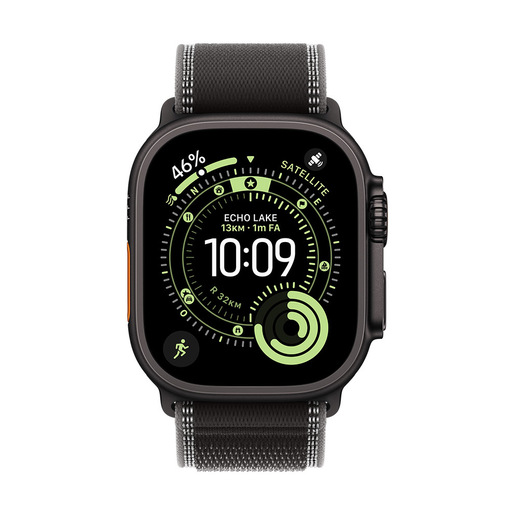Apple Trail Loop nero/cenere (49 mm) - M/L - Titanio nero
