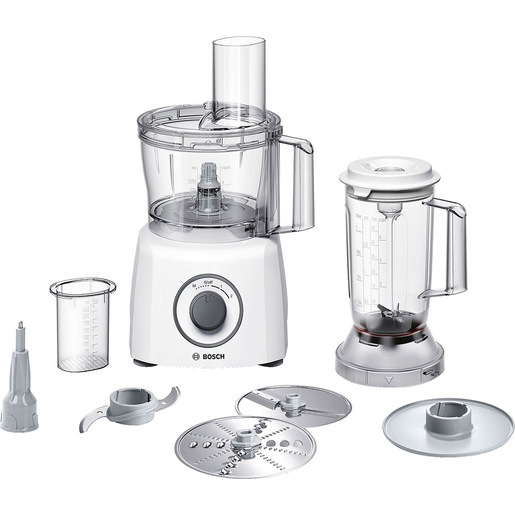 Image of Bosch MCM3200W Food processor MultiTalent 3 800 W Bianco