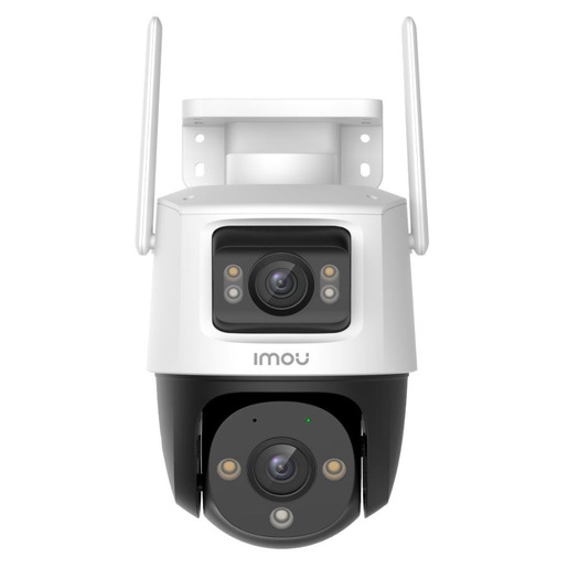 Imou Crusier DUAL 6MP (3MP+3MP) Telecamera Wi-Fi Esterno Doppio Obiettivo, 360°PTZ Videocamera Sorveglianza Esterno con Visione Notturna a Colori, Ril