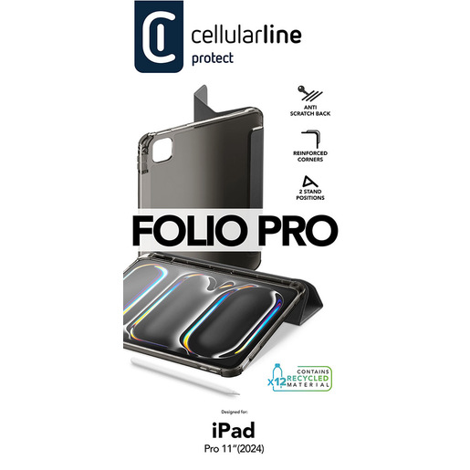 Image of Cellularline Folio - iPad Pro 11'' Custodia per tablet con funzione stand