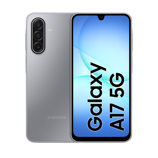 Image of Samsung Galaxy A17 5G, Android 15, Display sAMOLED 6.7'', 8GB RAM, 256GB, Batteria 5.000 mAh, Resistenza IP54, Memoria espandibile fino a 2TB, Gray